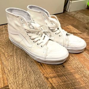 Vans Sk8-hi tapered white